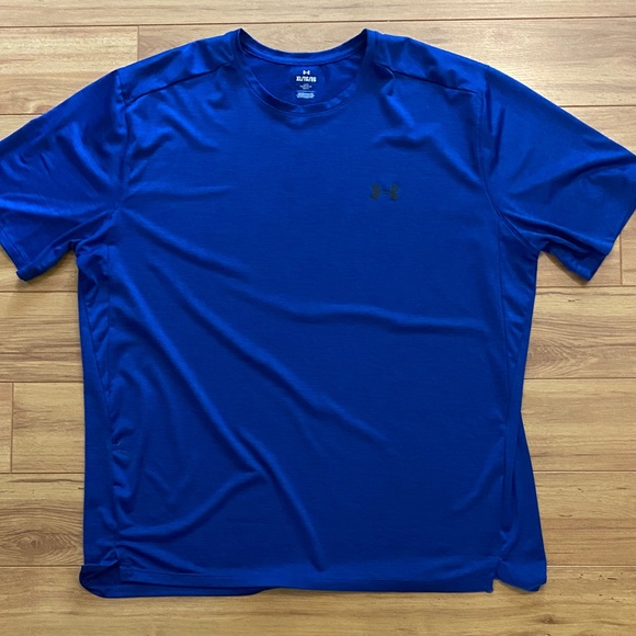 Mens Under Armour Royal Blue Short Sleeve Activewear Tee XL - Picture 1 of 1
